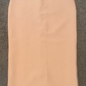 Elegant Tan Women's pencil Skirt